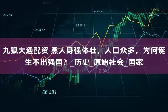 九狐大通配资 黑人身强体壮，人口众多，为何诞生不出强国？_历史_原始社会_国家